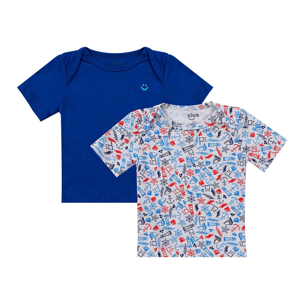 BIUM - Camisetas Bebé Niño Pack de 2 
