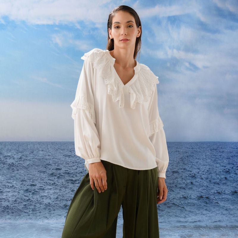 ATELIER 1756 BY FALABELLA - Blusa para Mujer Manga larga Atelier 17-56 x Falabella