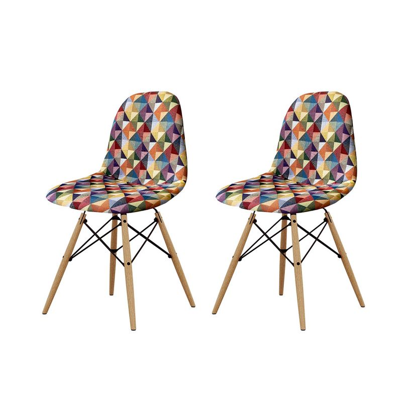 DKO DESIGN - Set x 2 Sillas de Comedor Moderna en Polipropileno (Incluye 2 Sillas) Dko Design