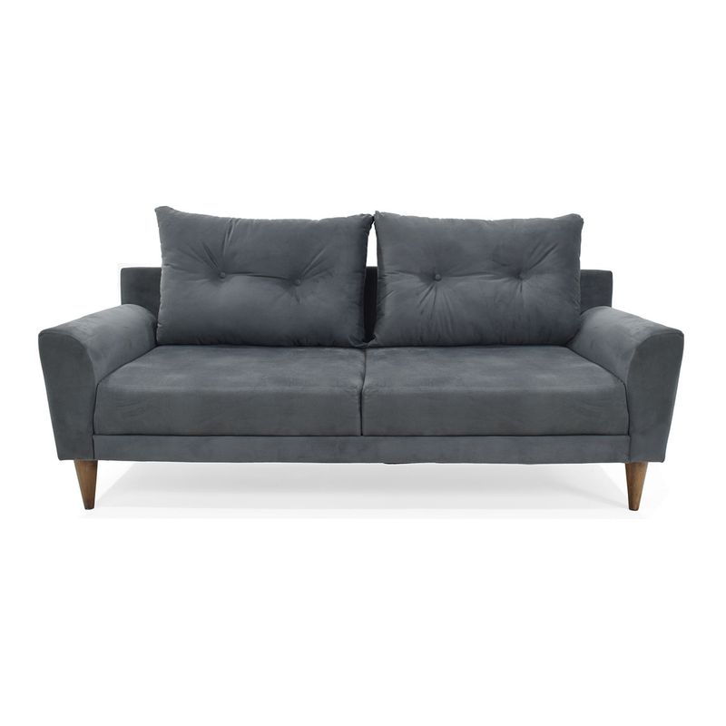 MICA - Sofá Moderno en Poliéster 3 Puestos Cash 190 x 90 x 85 cm Mica - Mueble