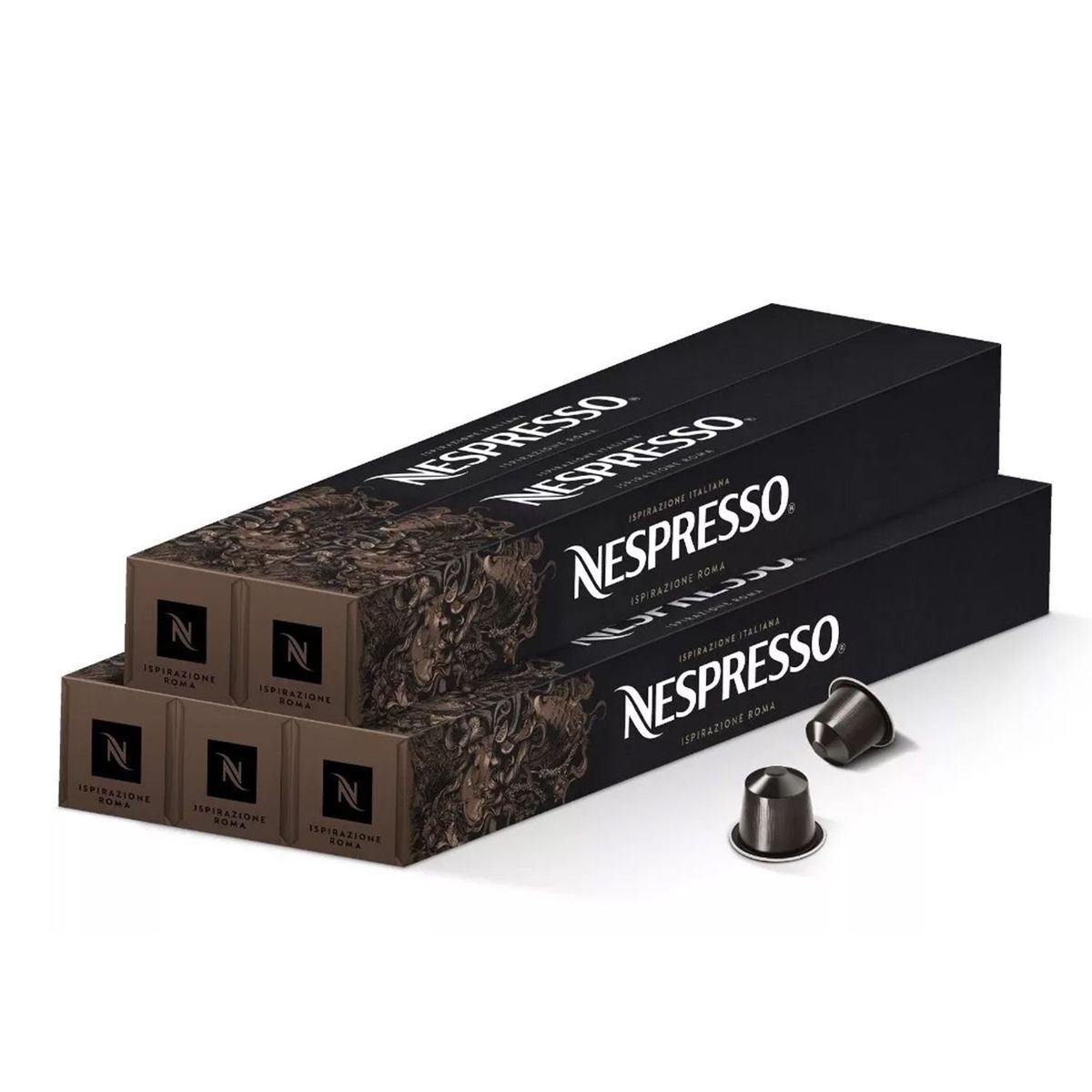 NESPRESSO - Pack Ispirazione Roma x 50 Cápsulas de Café Original Nespresso