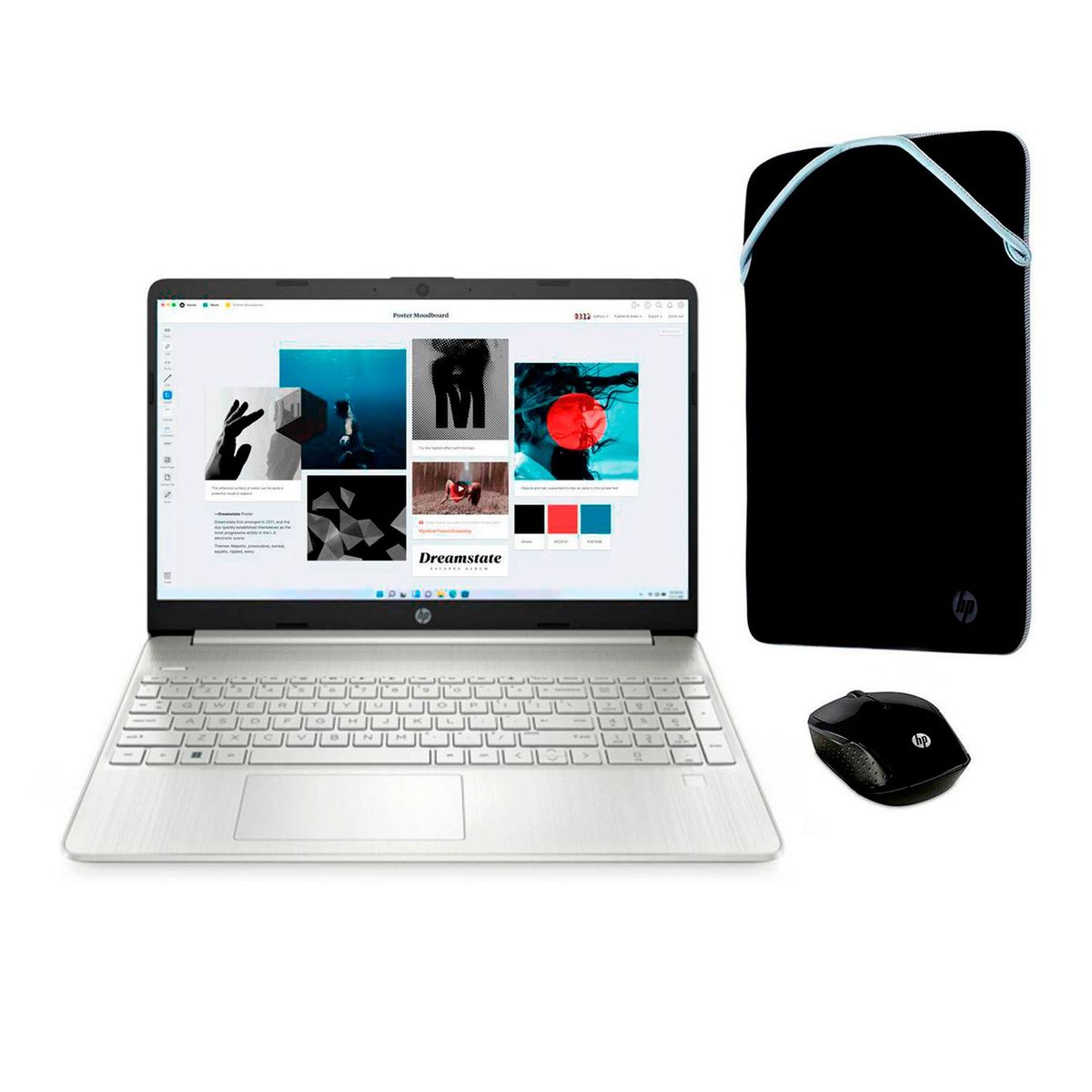 HP - Portátil HP | AMD Ryzen 5 | 8GB RAM | 512GB SSD Almacenamiento | Windows 11 | 15.6 pulgadas | 15-ef2524la + Obsequio | Computador Portátil