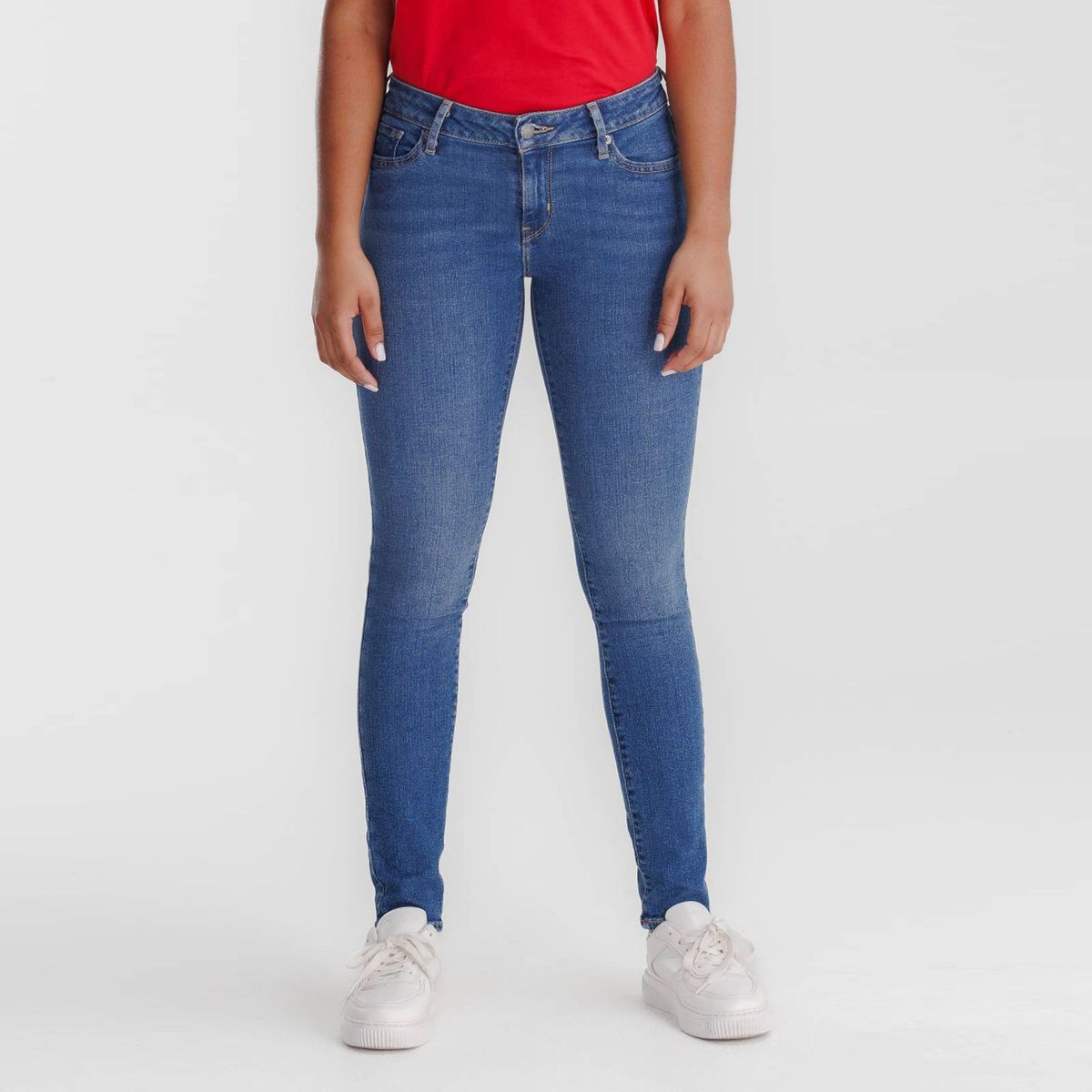 LEVIS - Jean mujer Levis 711 skinny tiro medio
