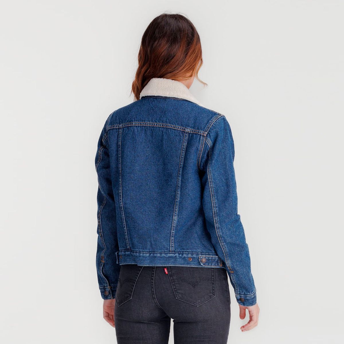 LEVIS - Chaqueta de jean Ovejera para Mujer de AlgodónCon broche Levis