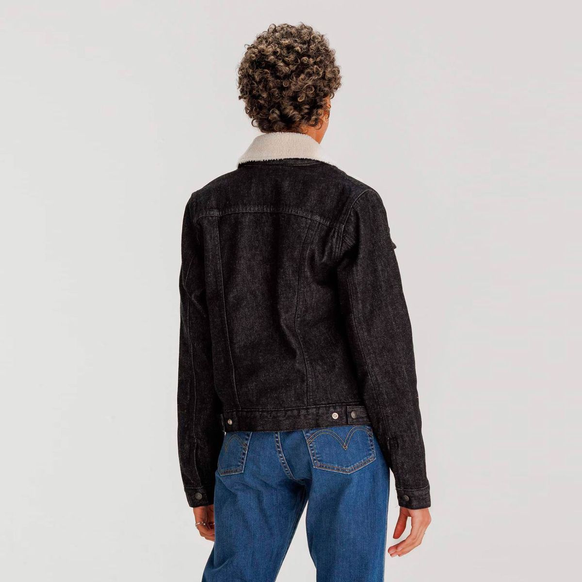 LEVIS - Chaqueta de jean Ovejera para Mujer de AlgodónCon broche Levis