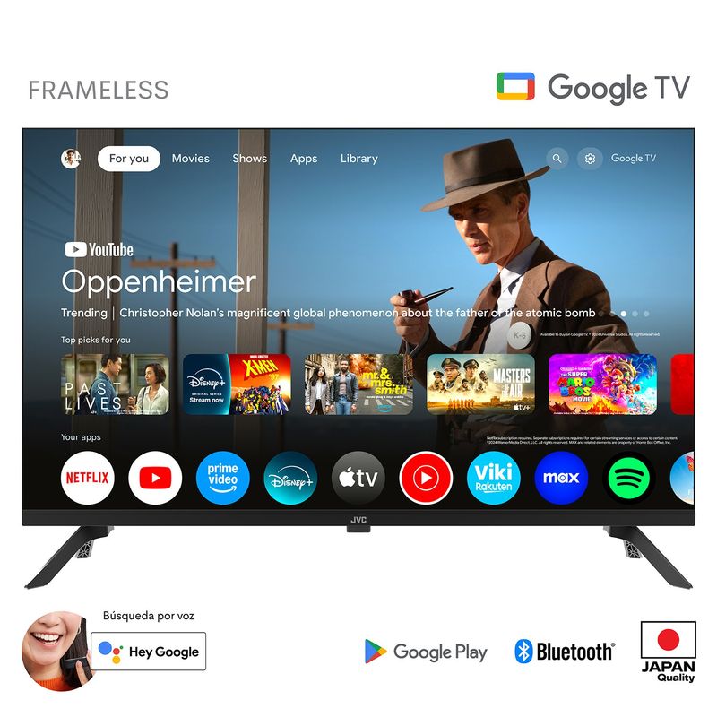 JVC - Televisor JVC | 32 pulgadas LED HD | LT-32KD138