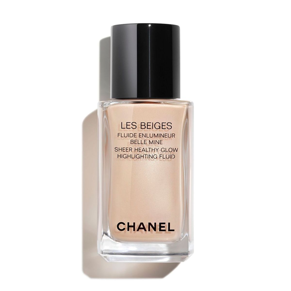 CHANEL - Chanel Les Beiges Fluido Iluminador Les Beiges Fluido Iluminador
Iluminador De Tez Efecto Irisado. Efecto Natural Luminoso. Rostro Y Cuerpo. Pearly Glow 30Ml