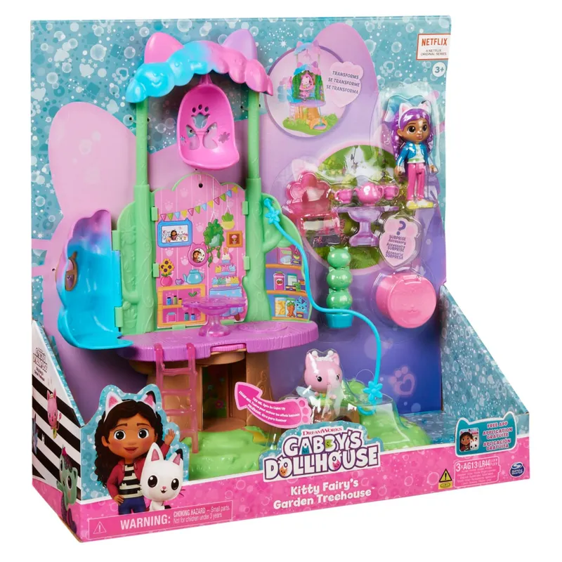 MALCREADO56772 - Casa de muñecas : Gabby'S Dollhouse Casa Del Árbol De Kitty