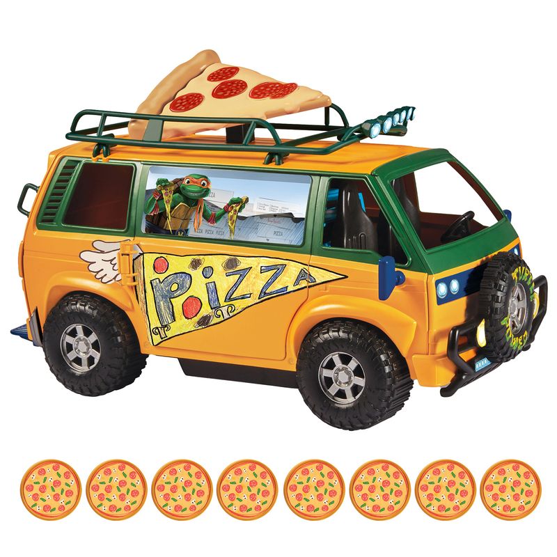 TORTUGAS NINJA - Tortugas Ninja: Van de Pizzas Teenage Mutant Ninja