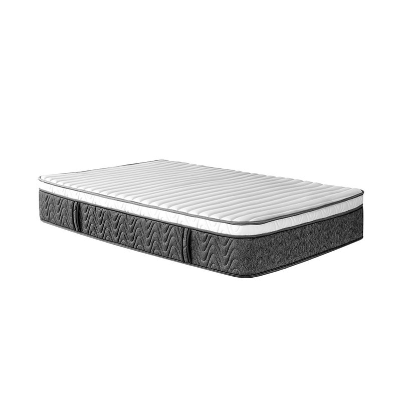 PULLMAN - Colchón Semidoble Firme Ortopédico Resortado con Pillow Rollpocket Euro U 120 x 190 cm Colchones Pullman