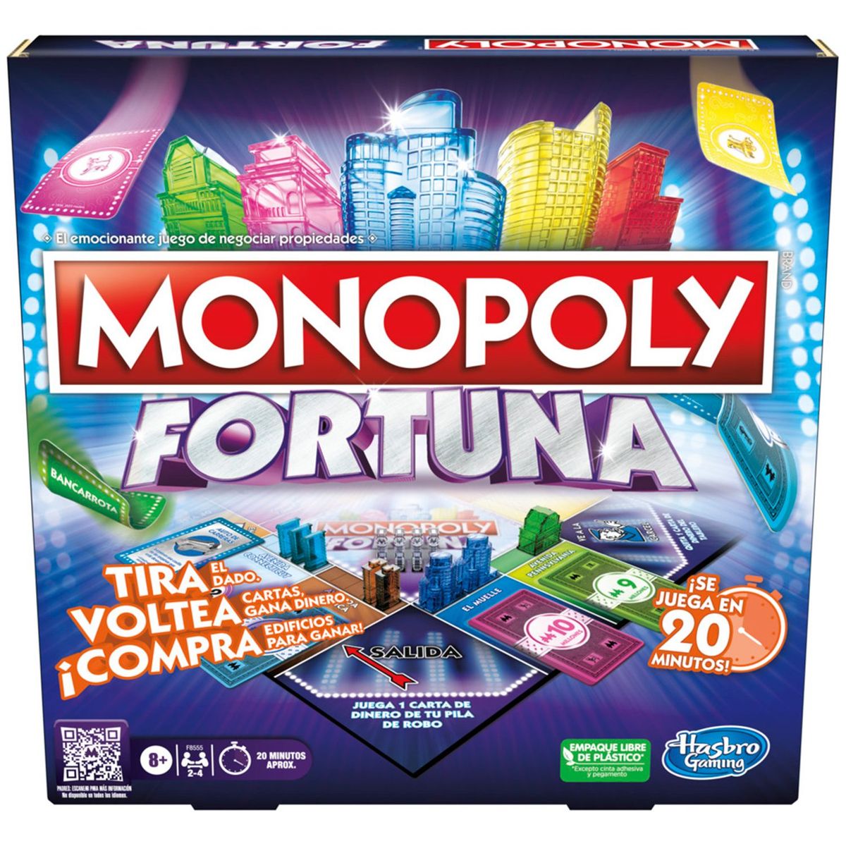 HASBRO - Juego de mesa Monopoly Fortuna