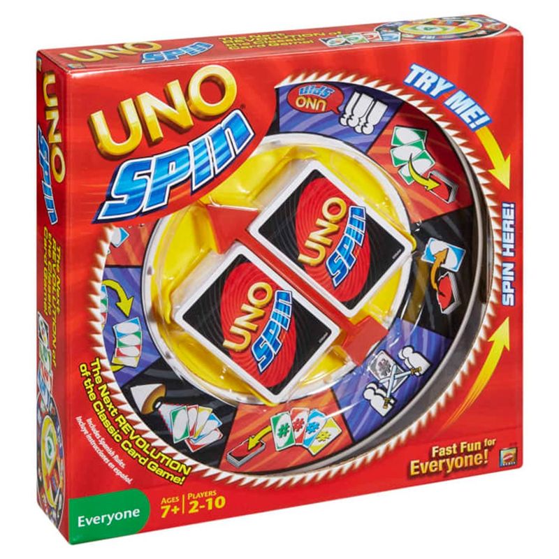  - UNO Juego de Cartas Spin