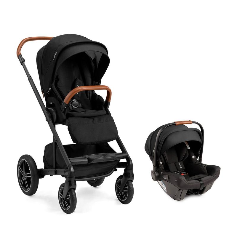 NUNA - Coche para Bebé Travel System Nuna Mixx Next + Silla Pipa Urbn Caviar