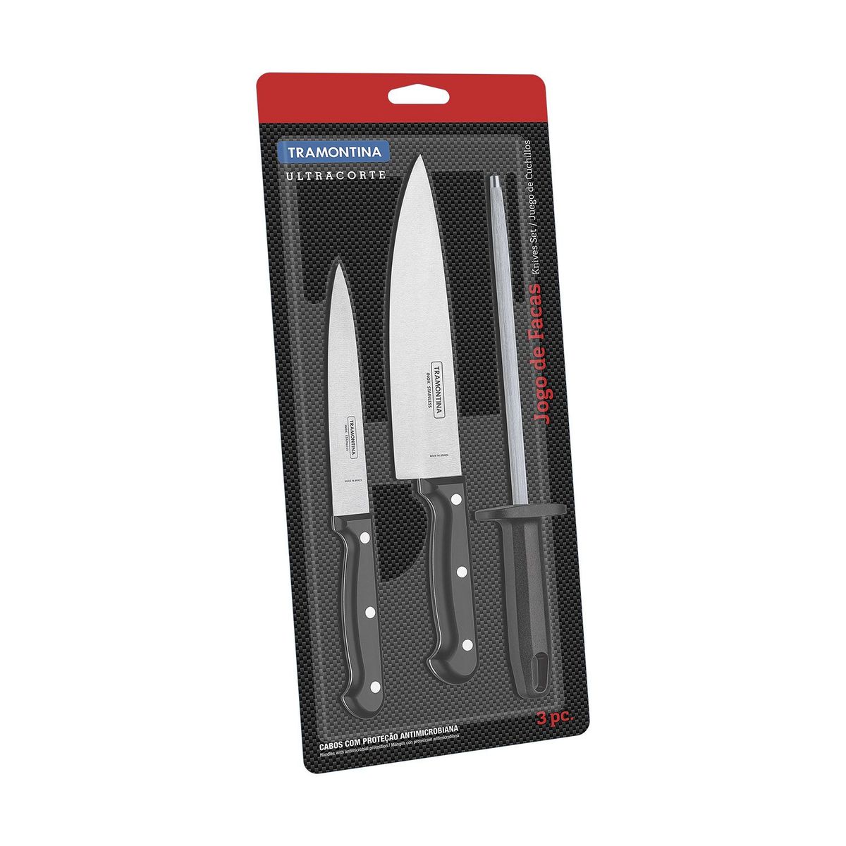 TRAMONTINA - Set de cuchillos Tramontina 3 Piezas