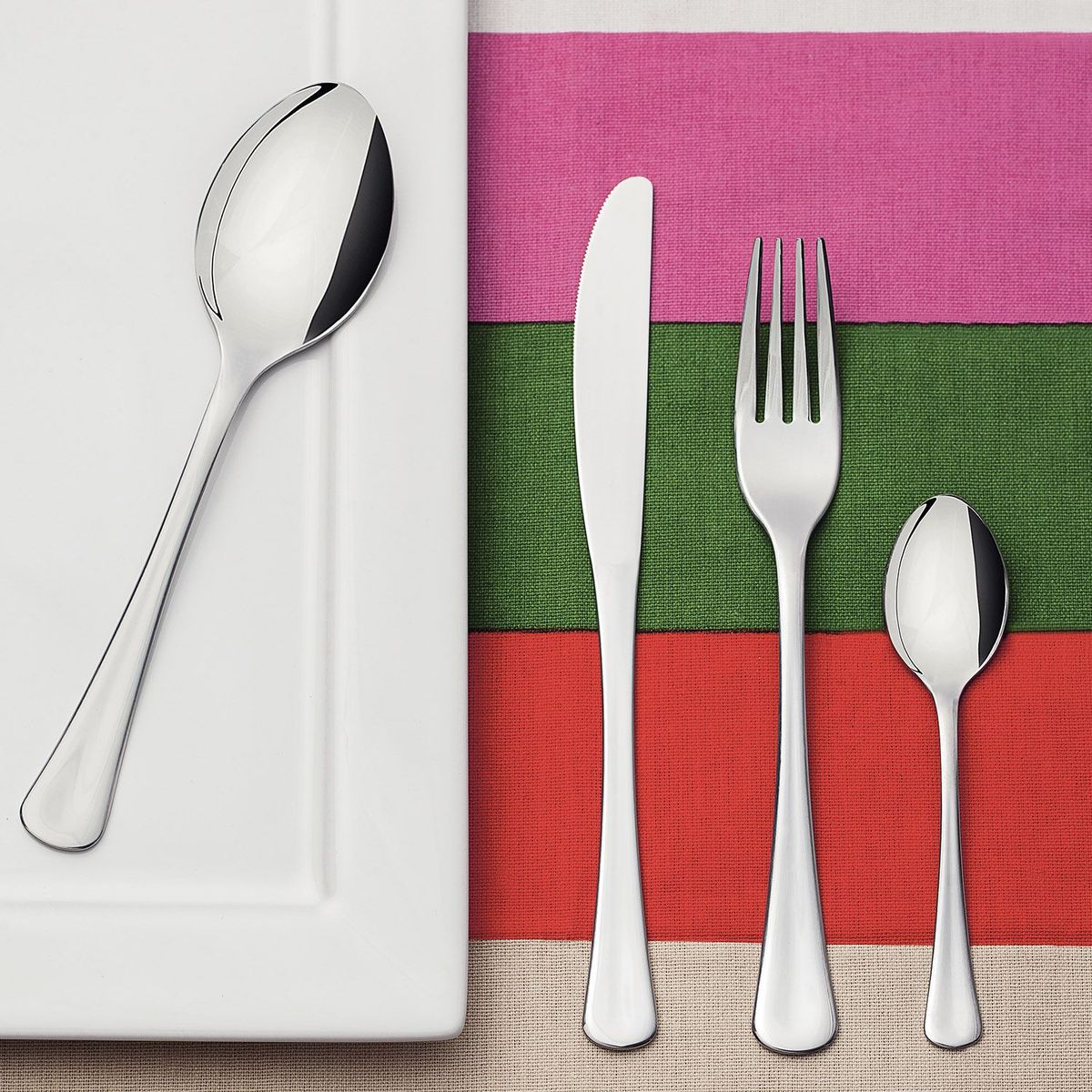 TRAMONTINA - Juego de cubiertos 24 Piezas