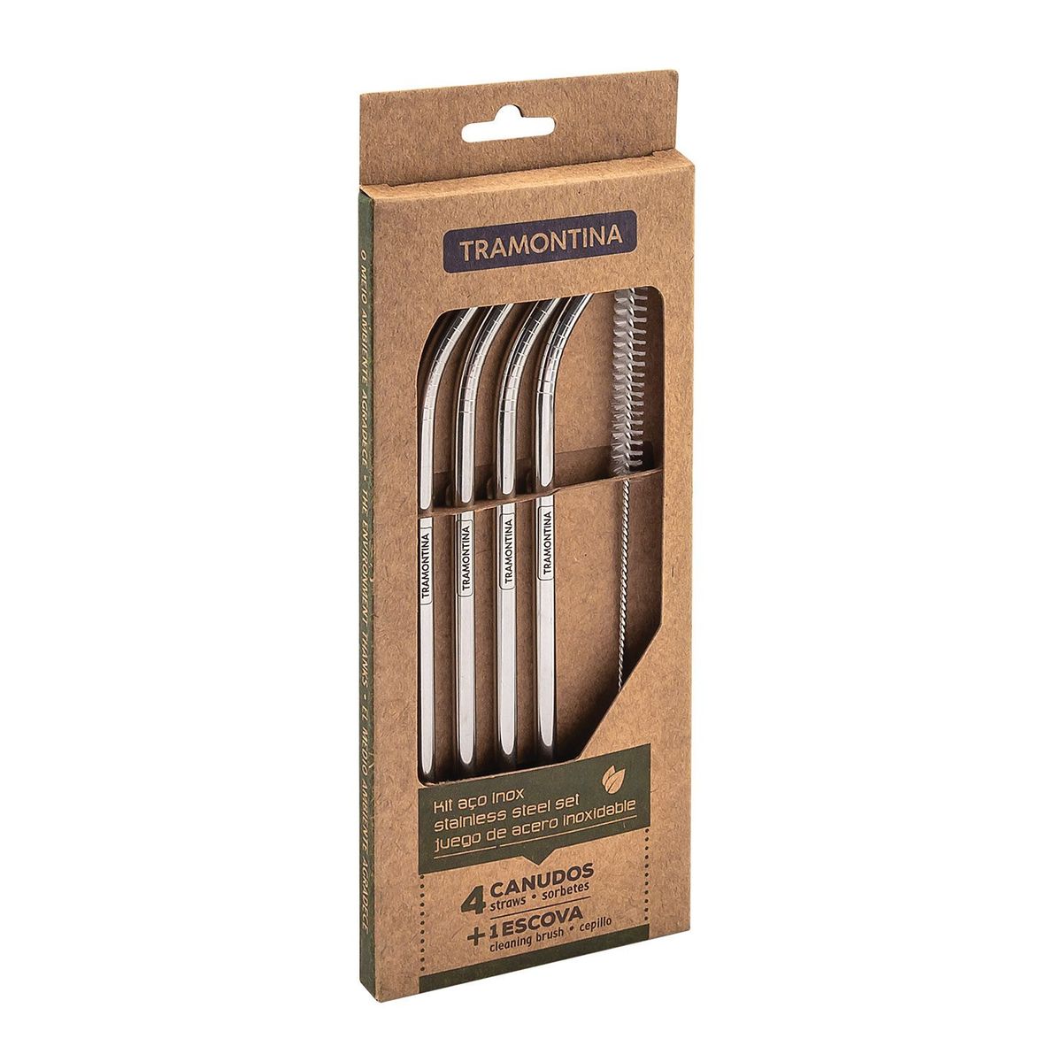 TRAMONTINA - Coctelera en Acero inoxidable 5 Piezas