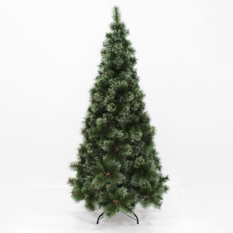 MICA - Árbol de Navidad Verde 200 cm, Diametro 90 cm. Con 442 Ramas y Soporte de Base