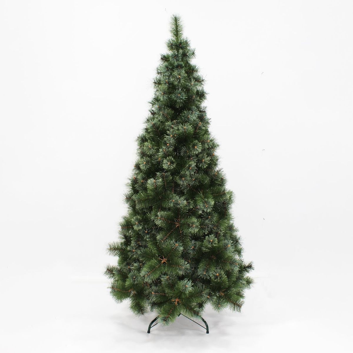 MICA - Árbol de Navidad: 225 cm Verde 592 ramas