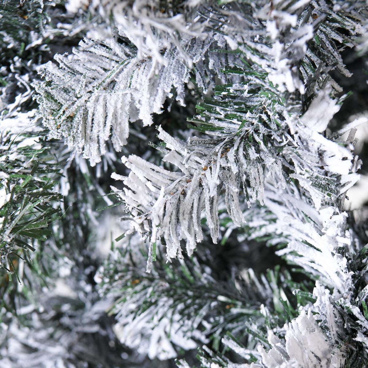 MICA - Árbol de Navidad: 180 cm Blanco 380 ramas