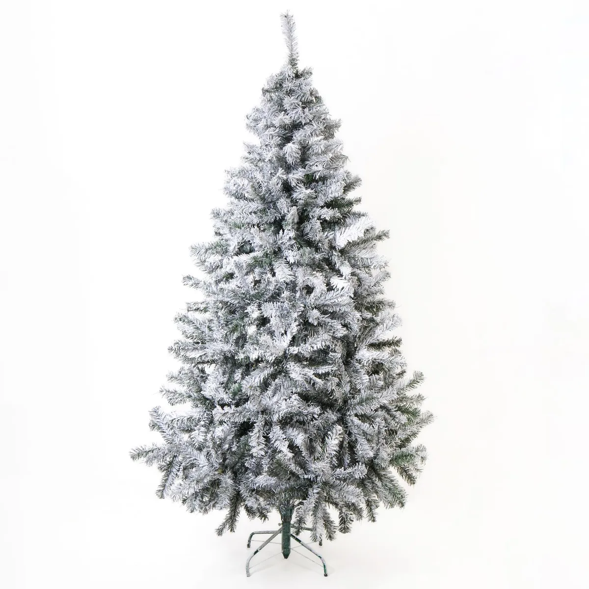 MICA - Árbol de Navidad: 225 cm Blanco 732 ramas