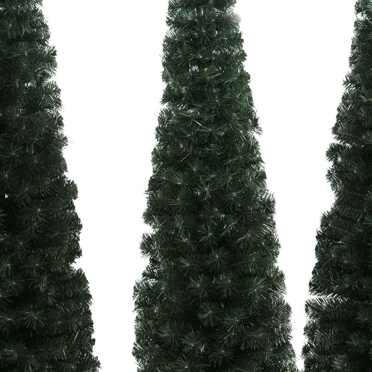 MICA - Árbol de Navidad: 225 cm Verde 475 ramas