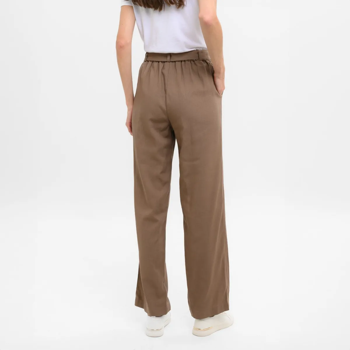 SOUTHLAND - Pantalón Recto para Mujer Tiro medio Southland