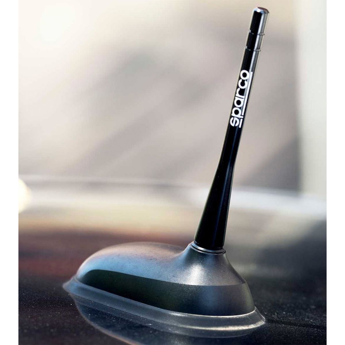 SPARCO - Antena Para Carro de Lujo Urban Negra Sparco 