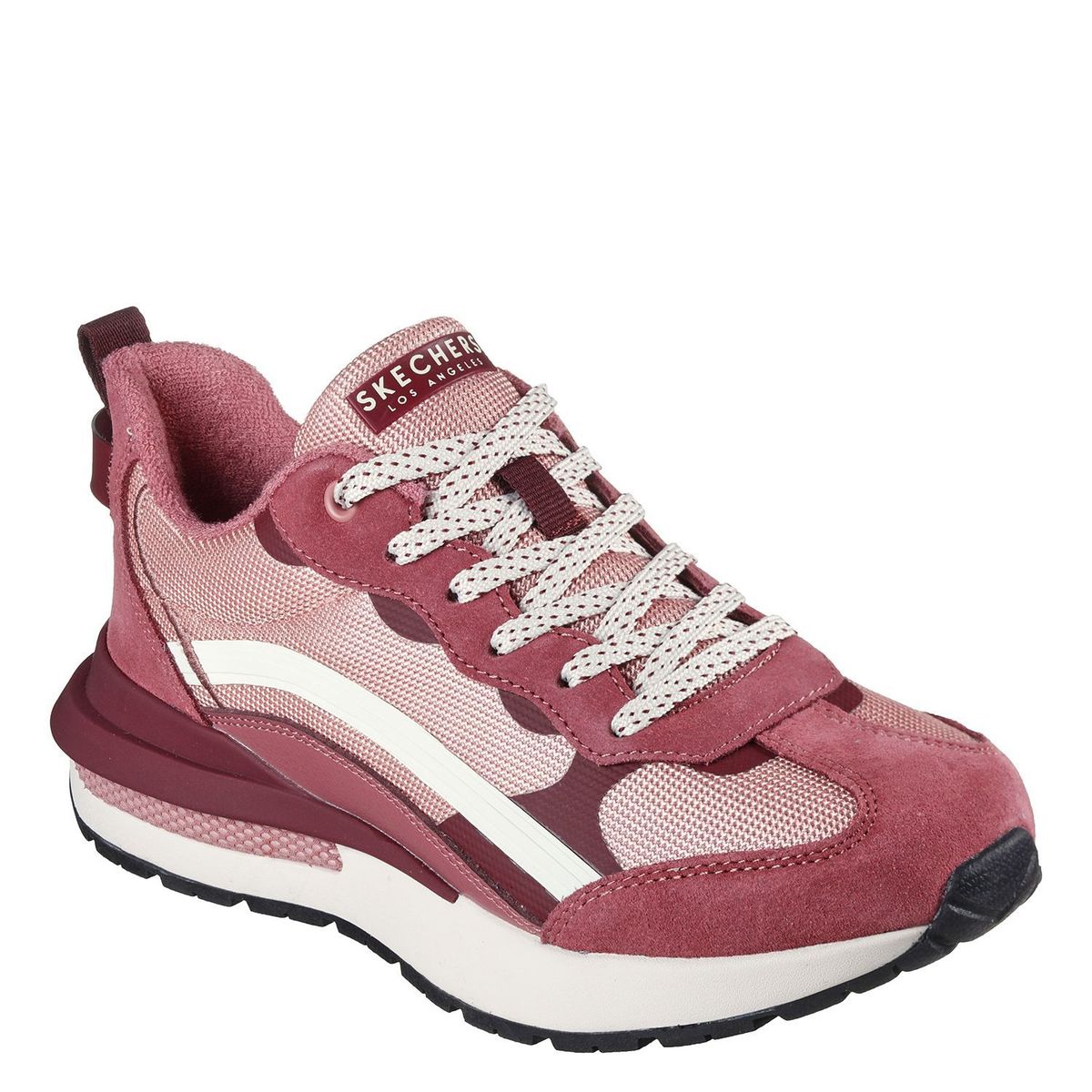 SKECHERS - Tenis Skechers Mujer - Zapatos Skechers Dama. Tenis rojo cómodos Skechers para mujer. Zapatillas moda Halos