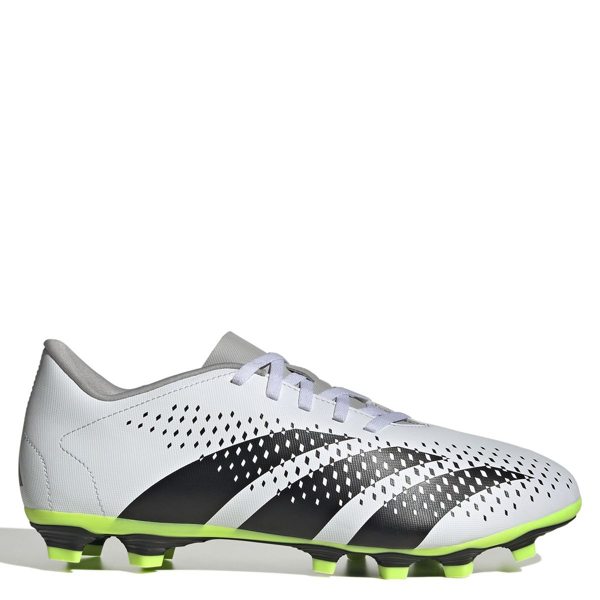 ADIDAS - Guayos Adidas Predator Accuracy.4 Para Multiterreno - Suela Con Taches Tpu. Zapatilla De Fútbol, Color Blanco De Hombre Con Cordones