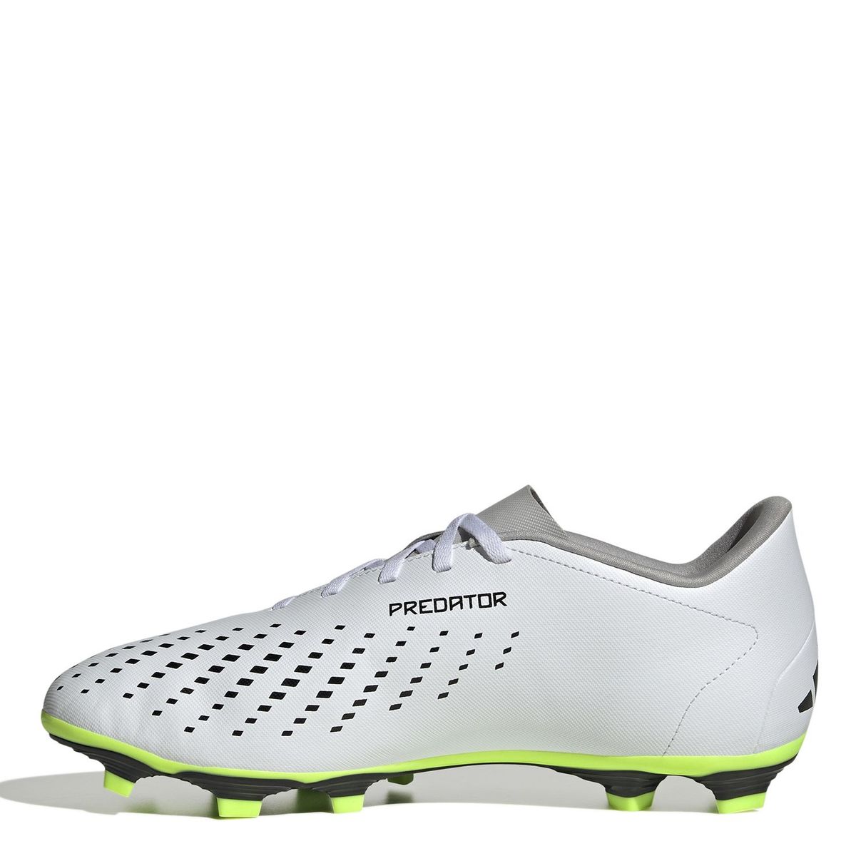 ADIDAS - Guayos Adidas Predator Accuracy.4 Para Multiterreno - Suela Con Taches Tpu. Zapatilla De Fútbol, Color Blanco De Hombre Con Cordones