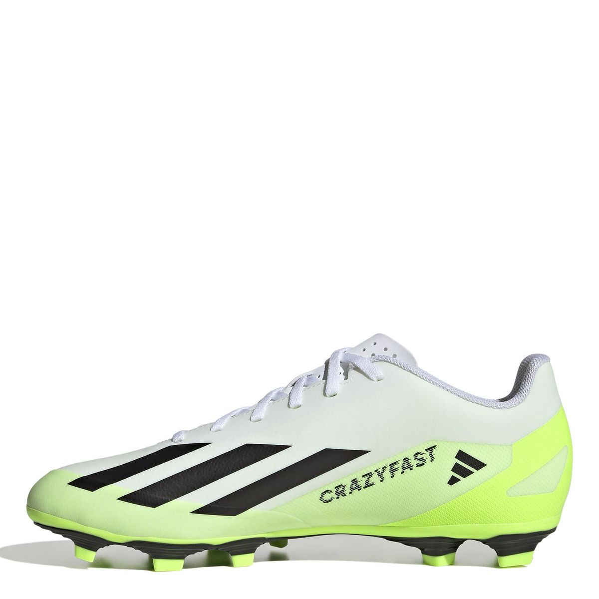 ADIDAS - Guayos Adidas X Crazyfast.4 Para Multiterreno - Suela Con Taches Tpu. Zapatilla De Fútbol, Color Blanco De Hombre Con Cordones