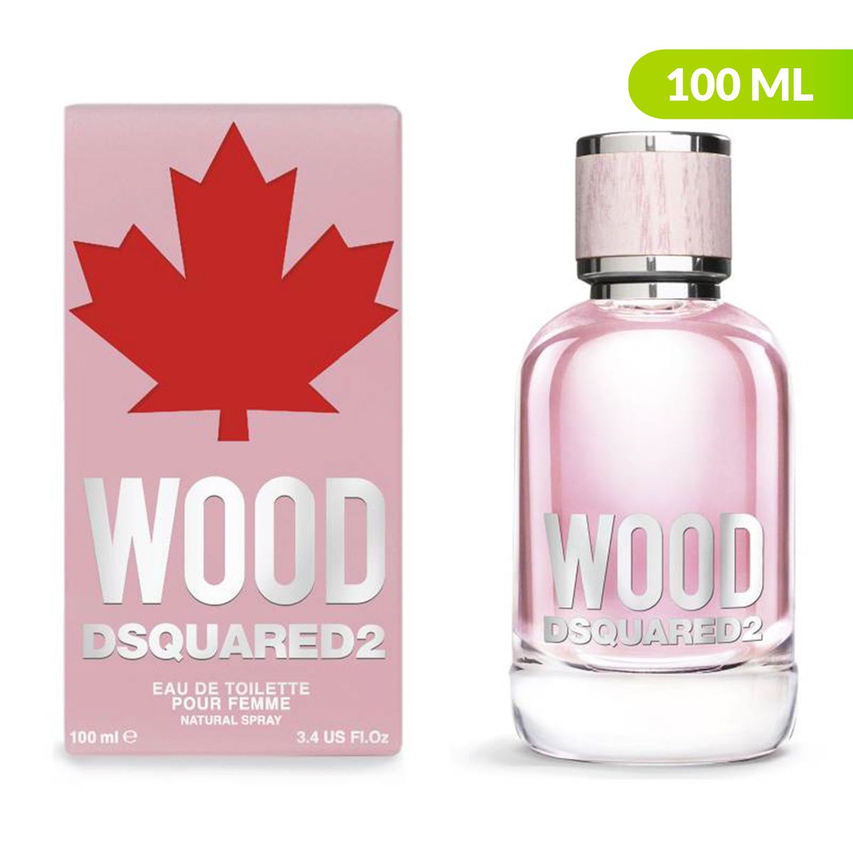 DSQUARED2 - Perfume Mujer Dsquared2 Wood Pour Femme 100 ml Eau de toilette 