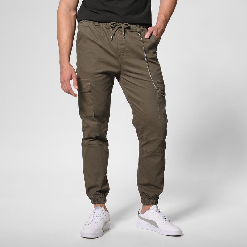 MOSSIMO - Pantalón Jogger Hombre de Algodón Mossimo