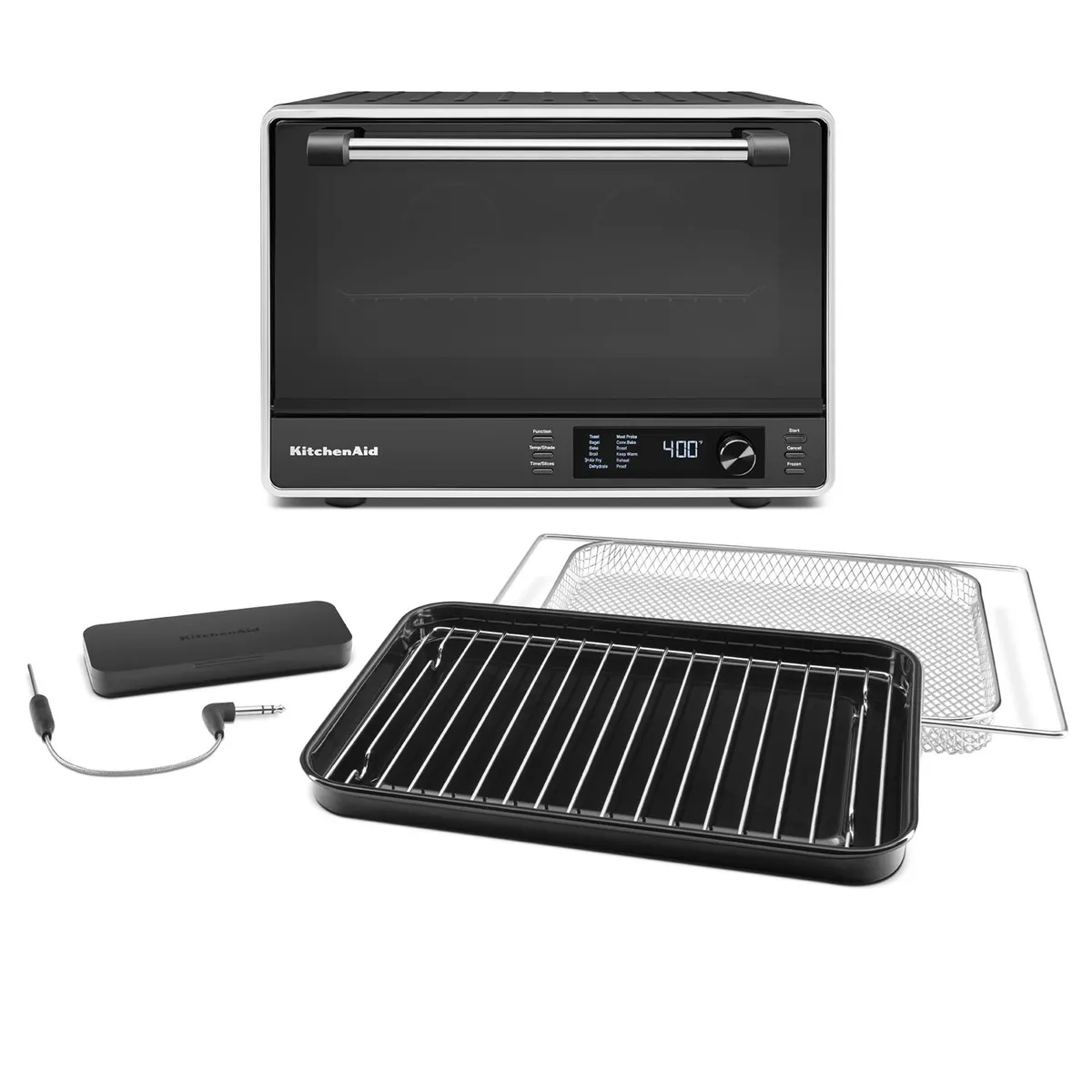 KITCHENAID - Horno freidor KitchenAid 28 lt KCO224BM