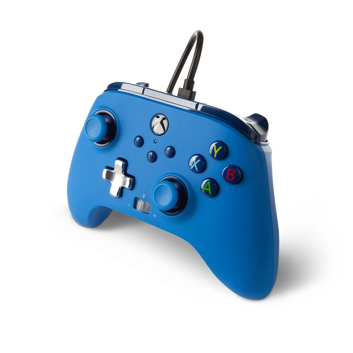 POWER A - Control POWER A Alámbrico Xbox Series X|S Azul Nintendo Switch