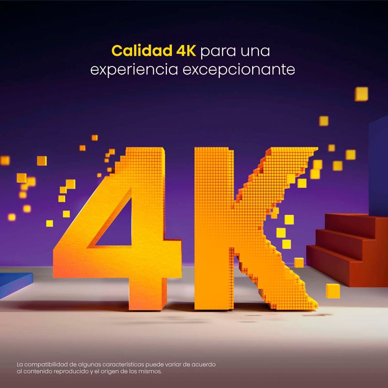 HISENSE - Televisor Hisense 50 pulgadas LED 4K Ultra HD Smart TV
