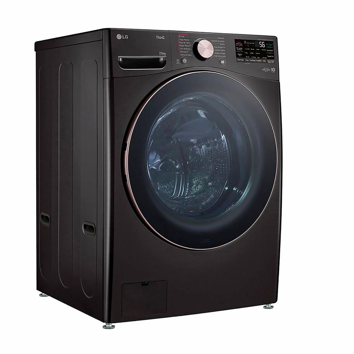 LG - Lavadora LG Frontal 25 kg WM25BV2S6BR