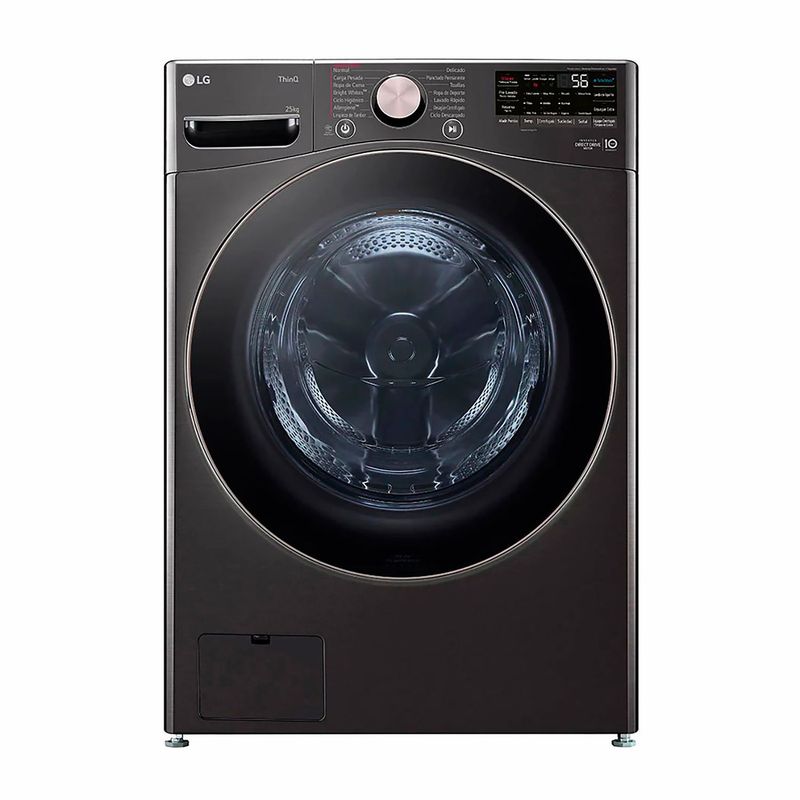 LG - Lavadora LG Frontal 25 kg WM25BV2S6BR