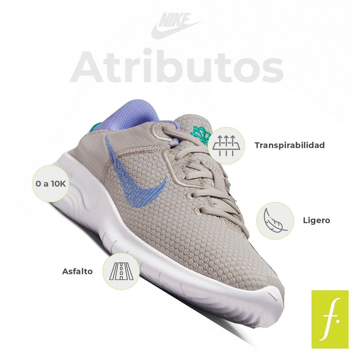 NIKE - Tenis Nike Mujer Running Flex Experience Run 11