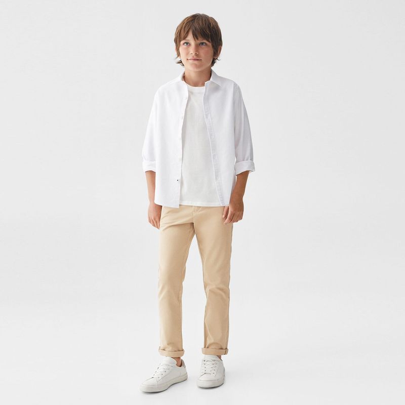 MANGO - Pantalón de algodón para niño MANGO 
