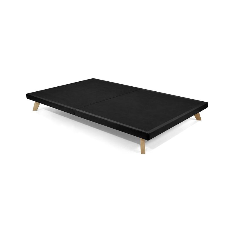 MICA - Base Cama Dividida Tamaño Semidoble en Madera, 120 x 190 cm Mica