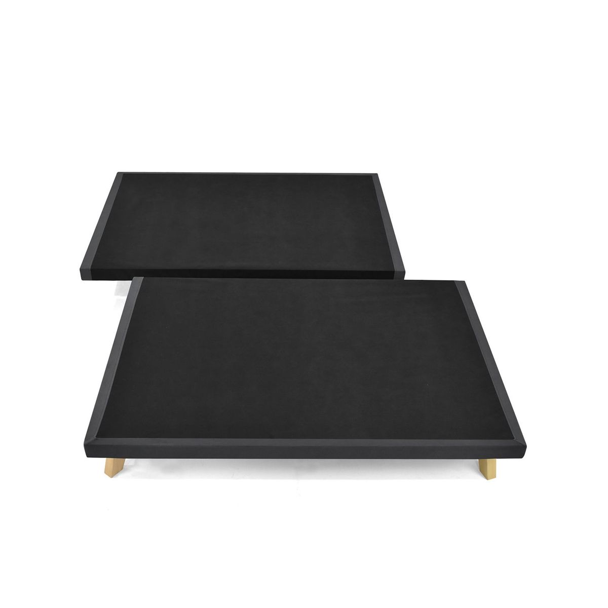 MICA - Base Cama Dividida Tamaño Doble en Madera, 140 x 190 cm Mica