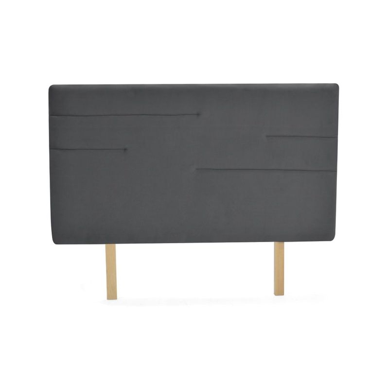 MICA - Cabecero para Cama Doble Moderno en Madera pino 105 x 140 cm Mica