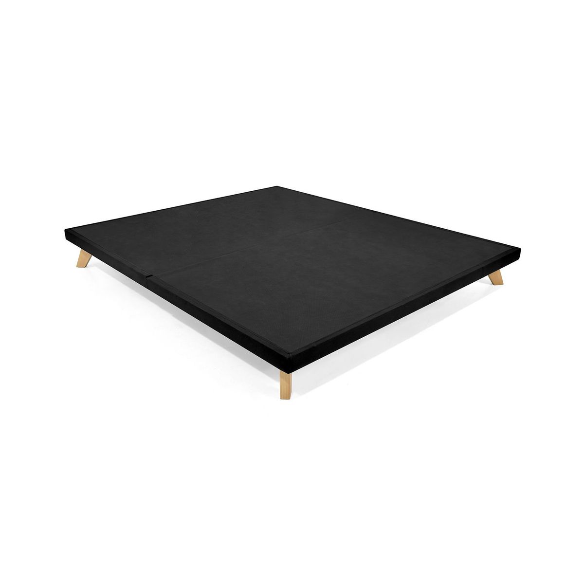 MICA - Base Cama Dividida Tamaño Queen en Madera, 160 x 190 cm Mica