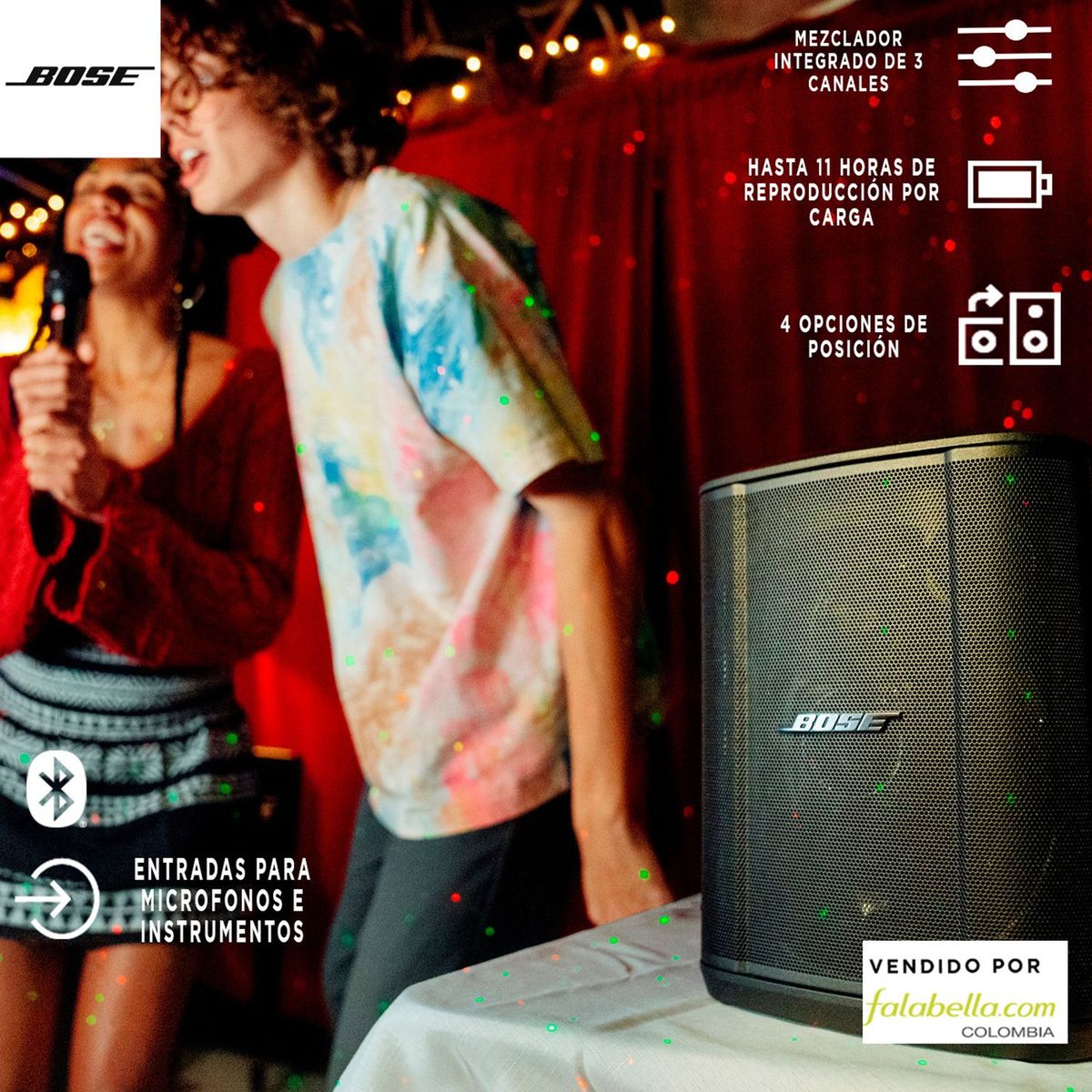 BOSE - Parlante portátil Bose S1 PRO+ Bluetooth