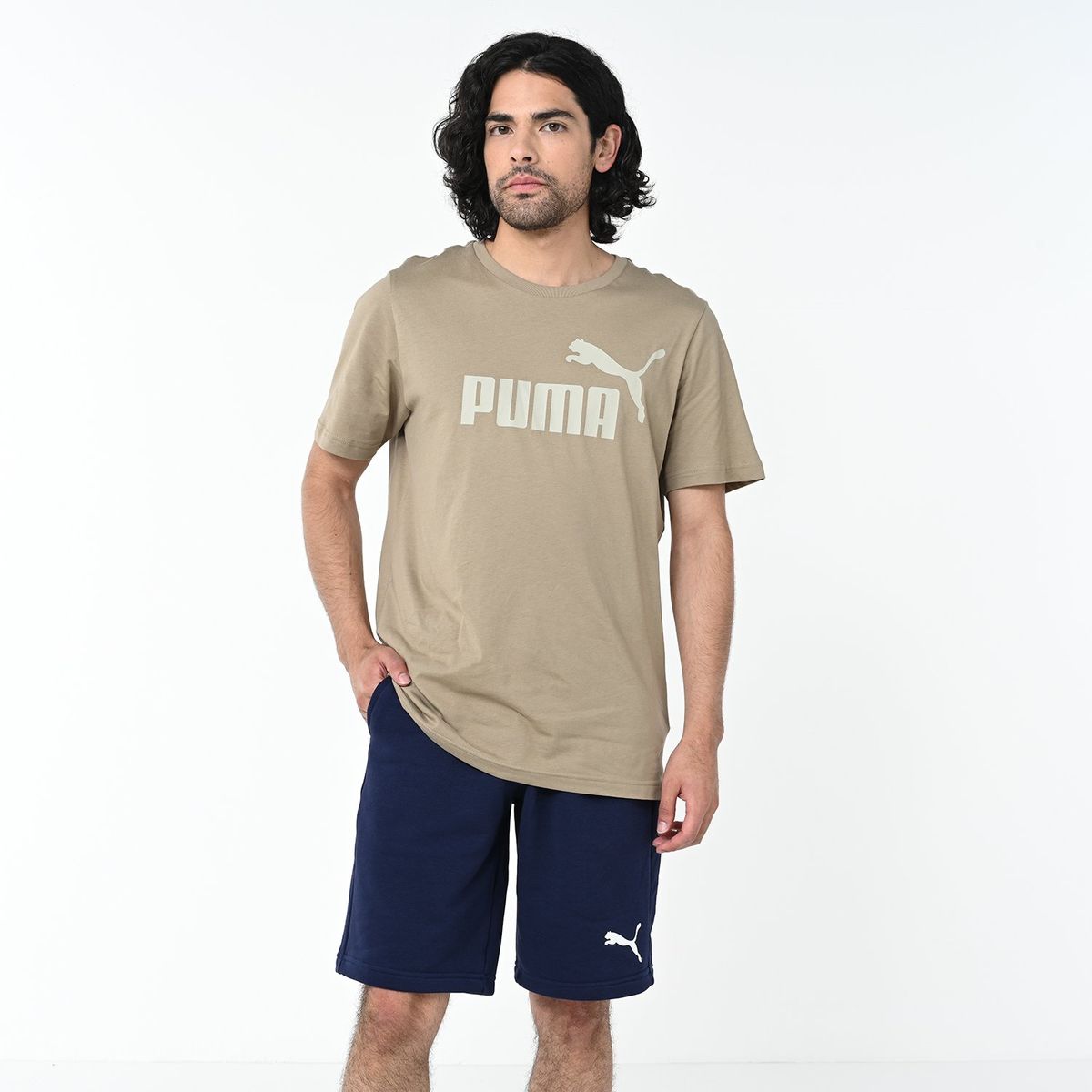 PUMA - Camiseta Hombre Manga corta Puma Lifestyle