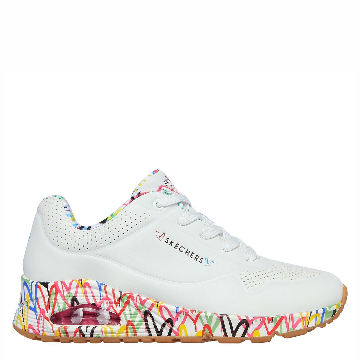SKECHERS - Tenis Skechers Mujer - Zapatos Skechers Dama. Tenis blancos cómodos Skechers para mujer. Zapatillas moda Uno