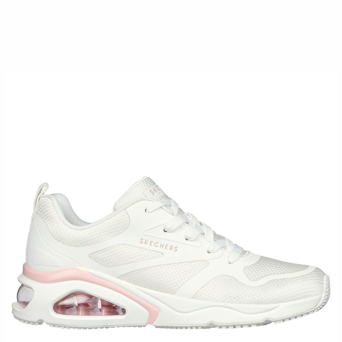 SKECHERS - Tenis Skechers Mujer - Zapatos Skechers Dama. Tenis blancos cómodos Skechers para mujer. Zapatillas moda Tres