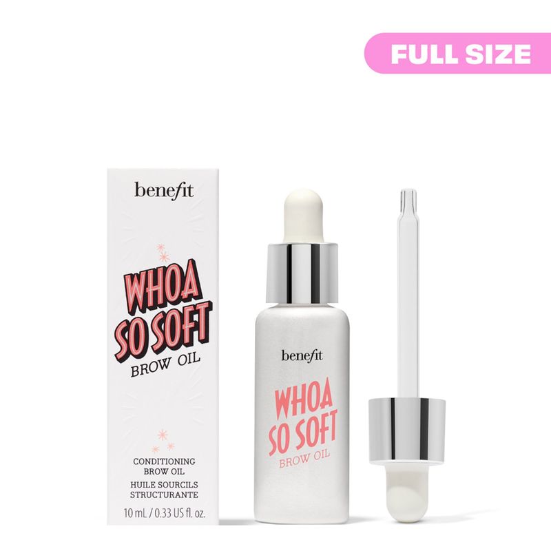 BENEFIT - Aceite para cejas Whoa So Soft, tratamiento Benefit 10 ml