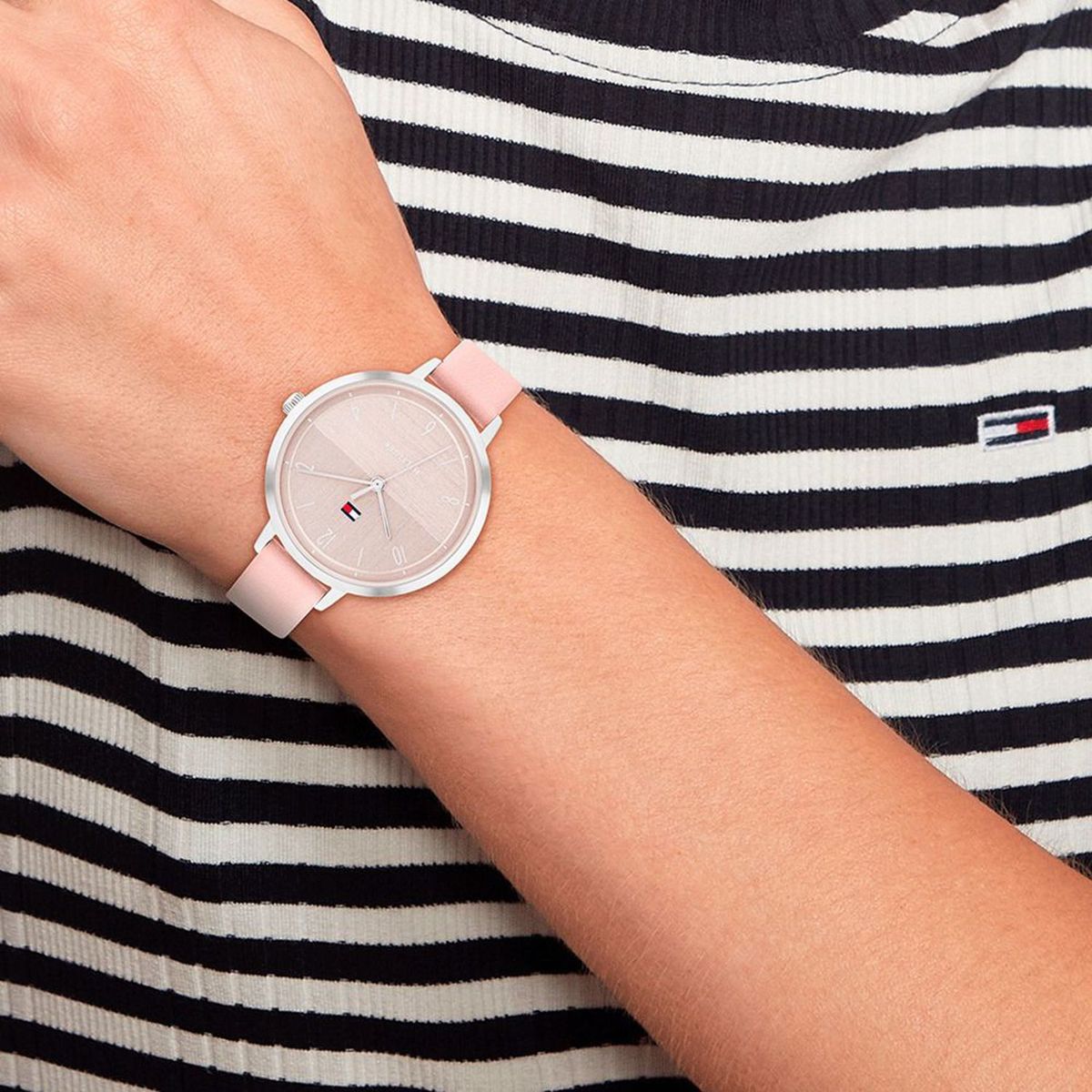 TOMMY HILFIGER - Reloj Tommy Hilfiger para Mujer 1782618 . Reloj Análogo Silicona Rosado